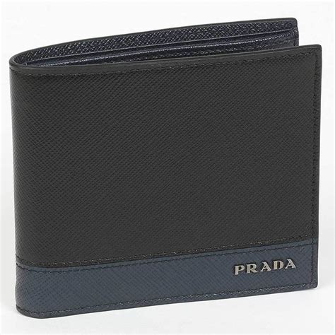 prada saffiano men's wallet|prada snakeskin wallet.